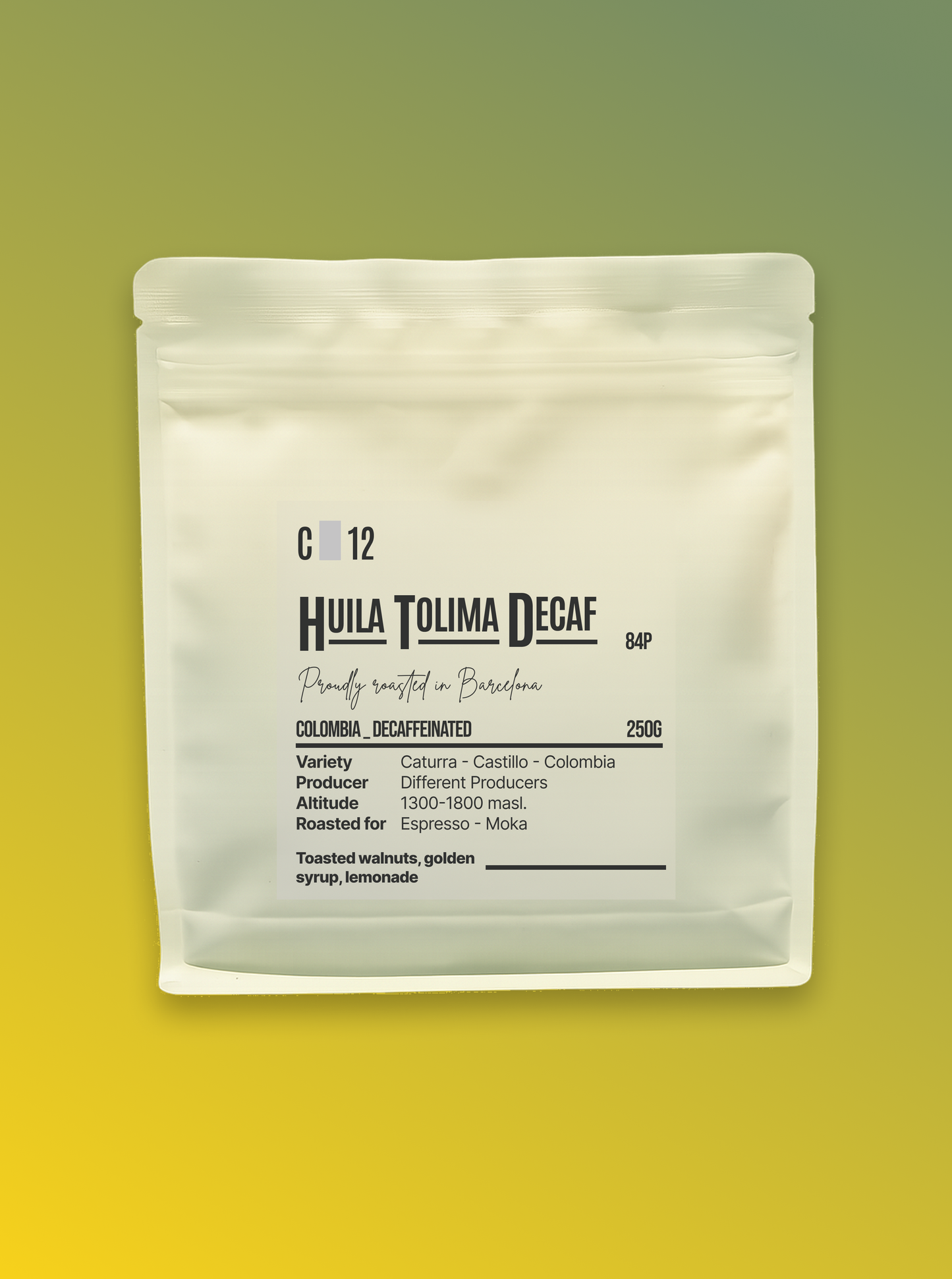 HUILA TOLIMA DECAF